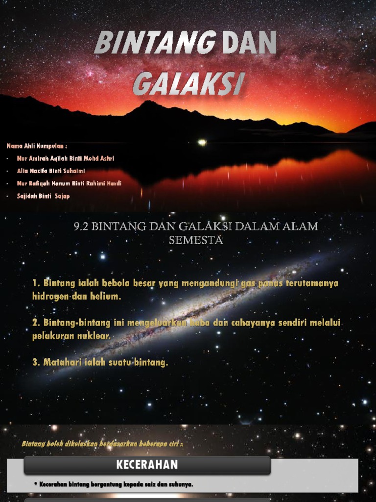 Bintang Dan Galaksi