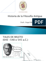 Historia de la Filosofía Antigua