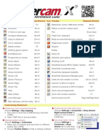 MasterCam X7 Quick Ref Card PDF