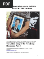 TEOH BENG HOCK - THE UNTOLD STORY BY TRICIA YEOH