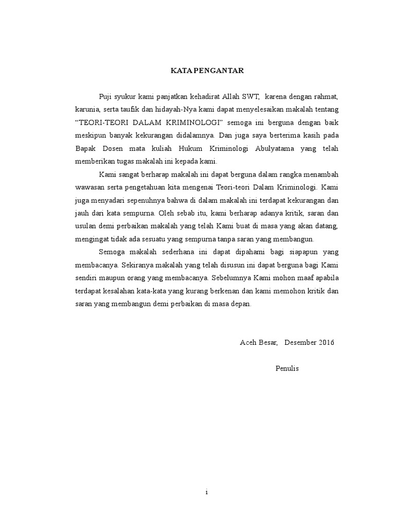 TEORI-TEORI DALAM KRIMINOLOGI.doc