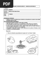 3° Unidad Vivir Sanamente