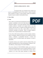 Plan de Desarrollo Urbano sostenible para Chota