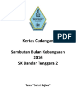 Kertas Kerja Sambutan Merdeka 2016