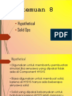 Pertemuan 8 - Solid Ops, Hypothetical