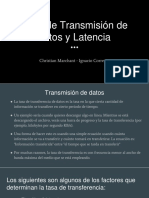 Transmisión y Latencia