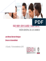 Presentacion ISO9001 IsO 14001 2015