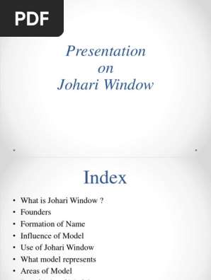 Johari Window
