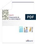 9. Financiacion de Su Nuevo Negocio