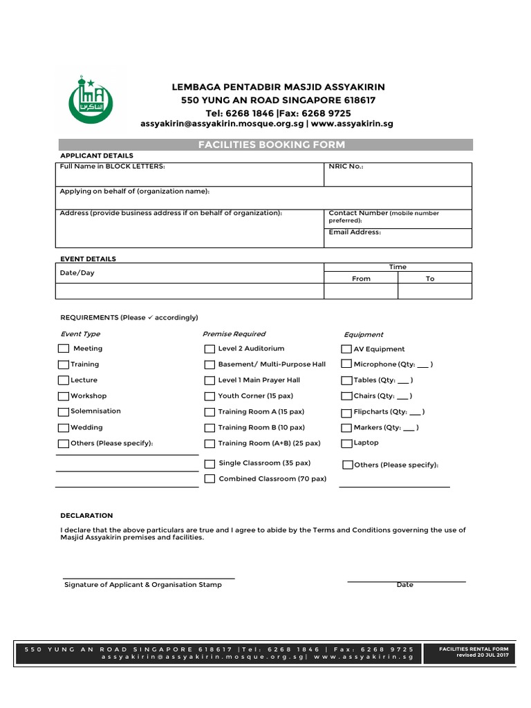assyakirin-mosque-rental-facilities-form-2017-pdf-mosque-business