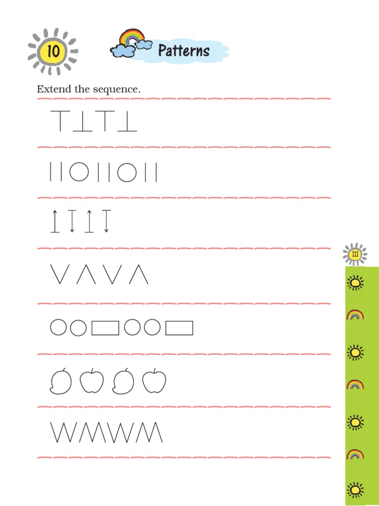 Extend and Complete Number Patterns | PDF | Computing And Information ...