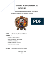 Trabajo Plan de Desarrollo Regional Concertado