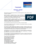 B2 - Carnaval Carnaval Transcripcion PDF