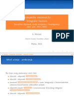 Inzenjerska Matematika - Integralni Teoremi PDF
