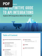 The Definitive Guide To API Integrations