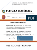 Formula Obstetrica