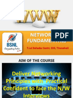 Networking Fundamentals: T.Lal Bahadur Sastri, SDE, Tirunelveli