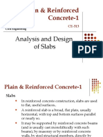 Analysis and Design of Slabs 1
