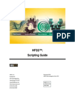 HFSS - Scripting 15.0 PDF