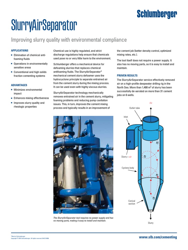 Slurry Air Separator Ps PDF PDF Chemical Engineering Chemistry