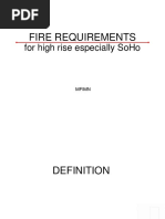 Fire Requirements - UBBL