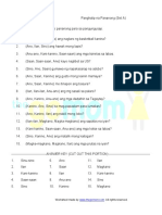 Panghalip Na Pananong Set A PDF