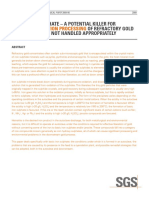 SGS 6 Basic Iron Sulphate in POX Processing of Refractory Gold