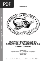 Mosaico de UCs o Corredor da Serra do Mar - Reserva da Biosfera 