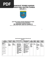 Perangkat Pembelajaran Basa Sunda Basa Sunda SD MI Kelas 3