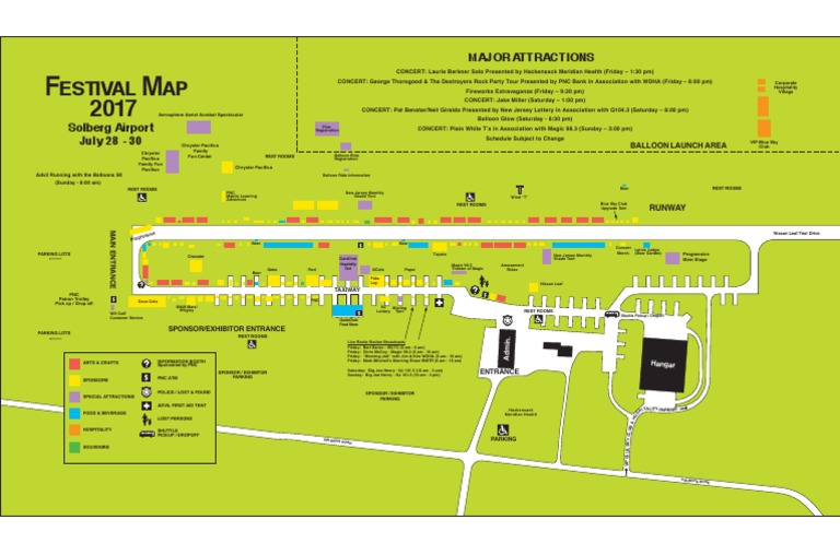 Balloon Festival Map | PDF | Leisure