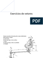 Exercícios de Vetores - Aula Extra