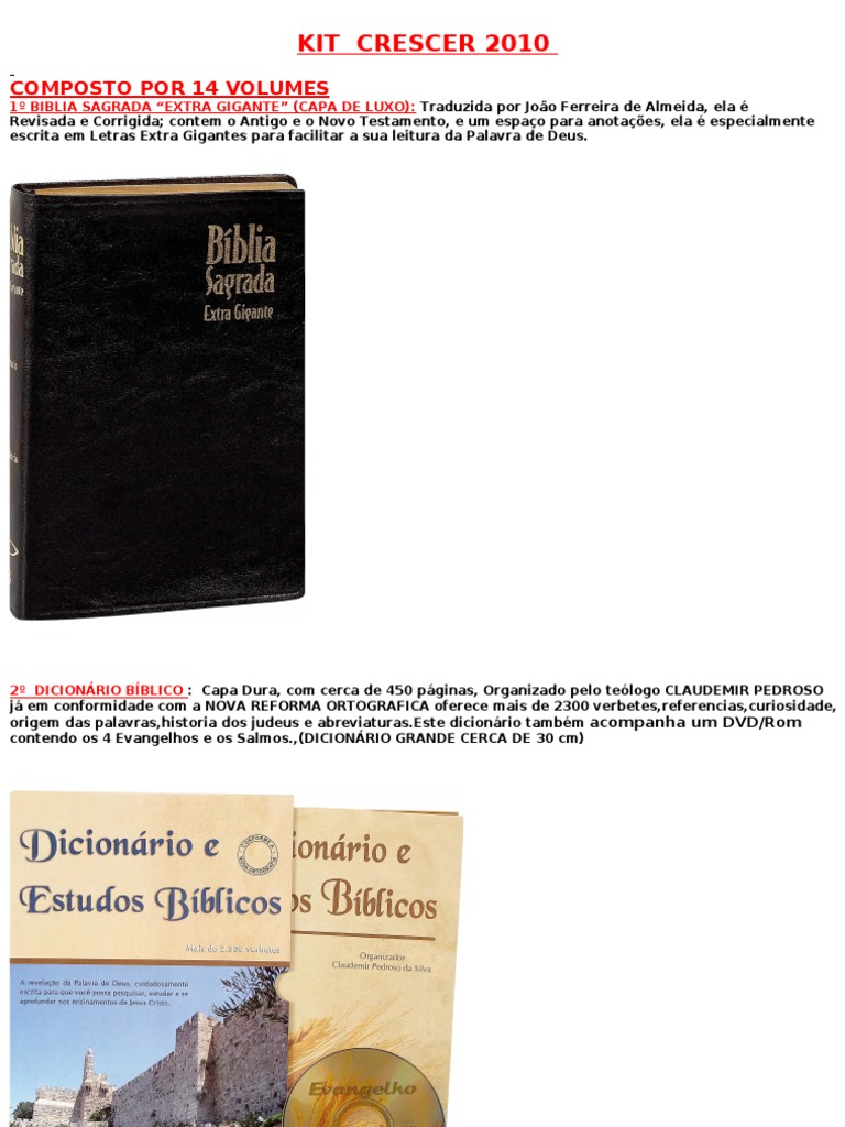 DOC) DICIONARIO BIBLICO ALMEIDA