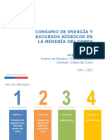 Cochilco, 2017-07 - Informe Consumo Agua y Energía 2016 Presentación