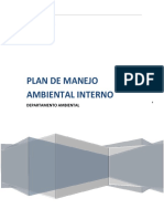 Produminsa - Plan de Manejo Ambiental