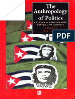 Joan Vincent The Anthropology of Politics PDF