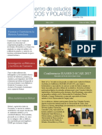 Newsletter 3  - CENTRO DE ESTUDIOS HEMISFERICOS Y POLARES