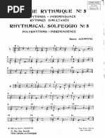 Dante Agostini Solfege Rhythmique 4