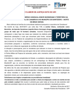 Nota - Capangas Incendeiam o Território Da Comunidade Tradicional de Canabrava