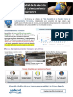 2. Día Mundial de La Acción Frente Al Calentamiento Terrestre - 28 de Enero