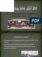 Generación Del 80 y TP