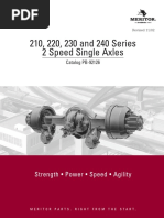 Meritor 210 220 230 240 2SpeedSingleAxles