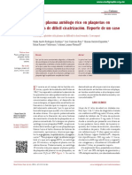 2014 Uso de plasma autólogo rico en plaquetas en ulceras de dificil cicatrizacion re´prte de caso.pdf