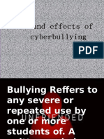 Causes and Effects of Cyberbullying