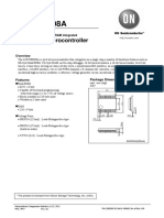 LC87FBG08A: 8-Bit 1-Chip Microcontroller