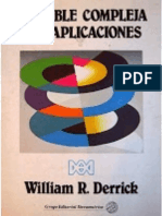 Variable Compleja Con Aplicaciones - William R. Derrick PDF