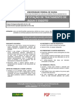 Operador de Estação de Tratamento de Água e Esgoto