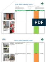 Internal Safety Inspection Report Summary