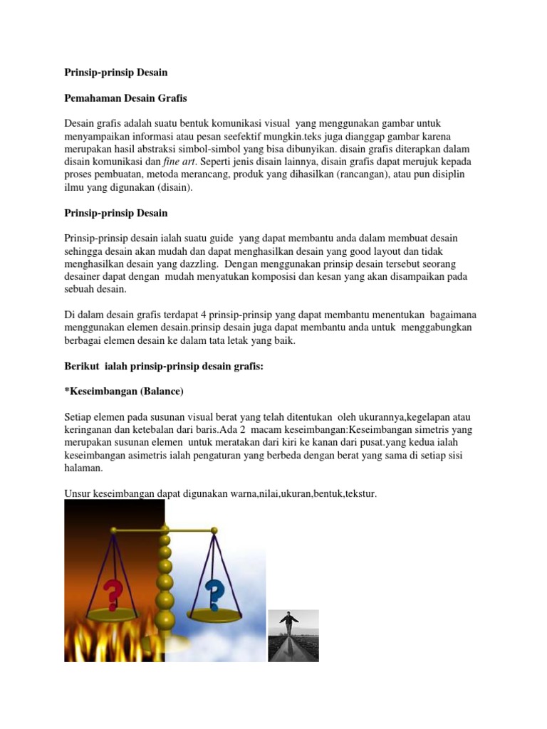 Berikut Yang Bukan Prinsip Prinsip Dari Sebuah Desain Grafis Adalah Data Dikdasmen