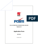 FAIM 3 0 Application Form Edition 3