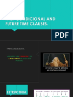 First Condicional and Future Time Clauses